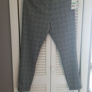 Black & White Plaid Pants